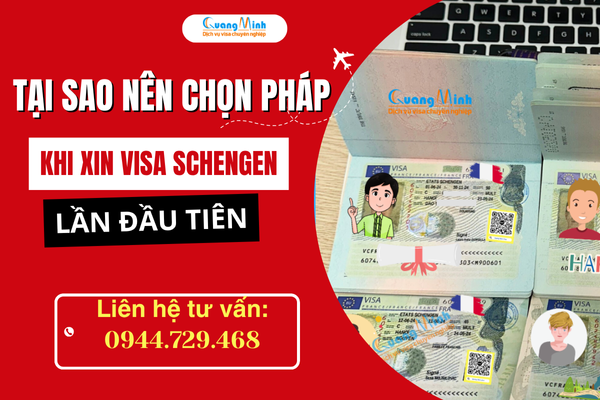 Tại sao nên chọn Pháp khi xin visa Schengen lần đầu - quang minh visa